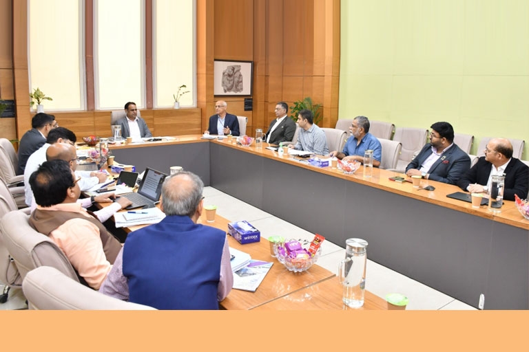 Ease of Doing Meeting Held In Vanijya Bhawan Chaired By Additional Secy and other doc officers 