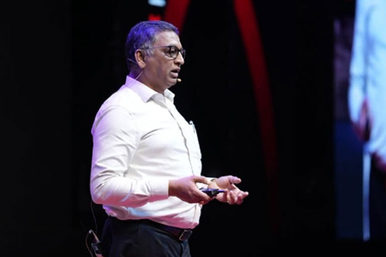 SEZEPC Chairman Srikanth Badiga  on  Dignity in the Final Journey at TEDxHyderabad 2026